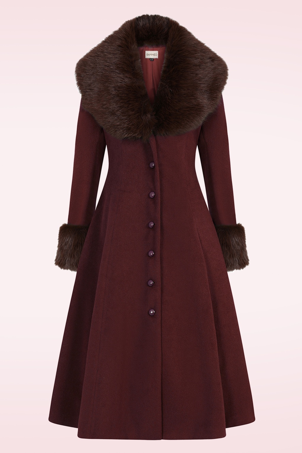 279267-Banned-54093-Red-Faux-Fur-Coat-001W-full