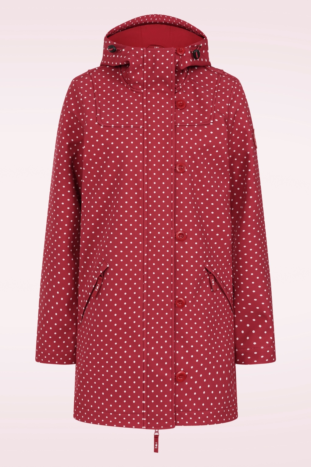 284471-Blutsgeschwister-55252-Jacket-Soft-Shell-Red-Polka-Dot-251121-001W-full